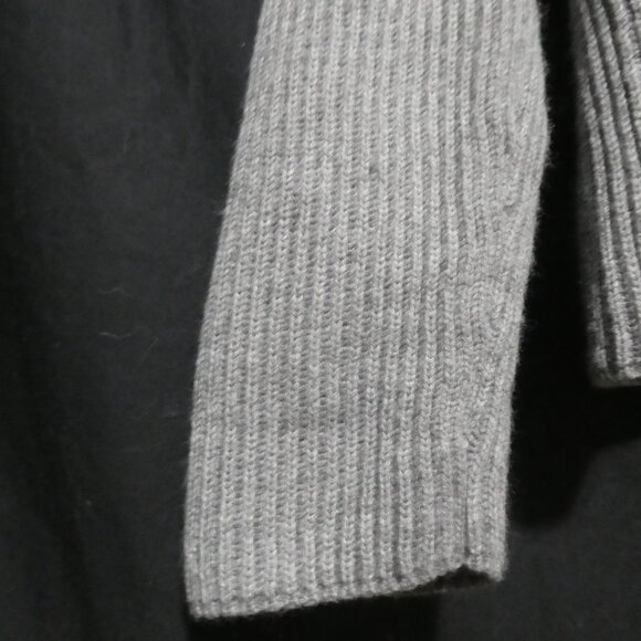 CROFT & BARROW | large | Grey Ribbed Button-Up Cardigan - Picture 15 of 16